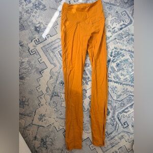 Popflex Mustard Yellow Athletic Leggings